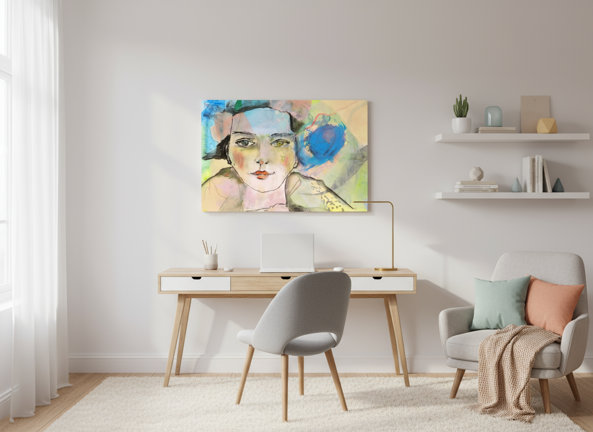 60 x 40 cm, ChromaLuxe HD Metal Print Klarheit