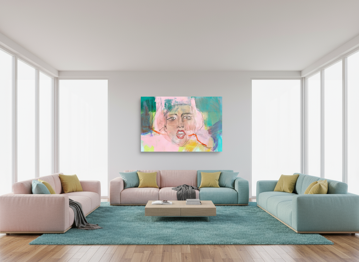 60 x 40 cm, ChromaLuxe HD Metal Print Kess