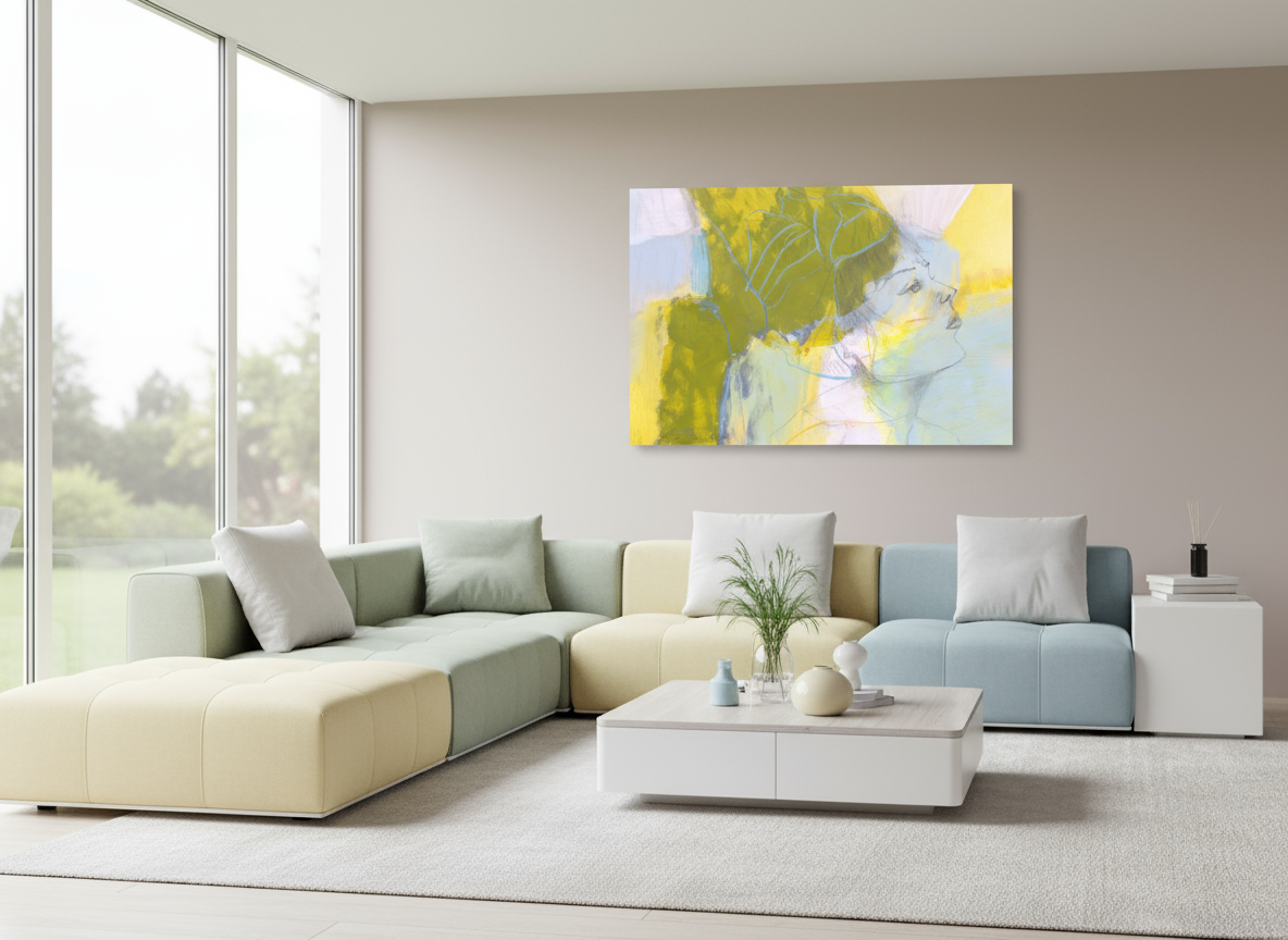 60 x 40 cm, ChromaLuxe HD Metal Print Ich kann das