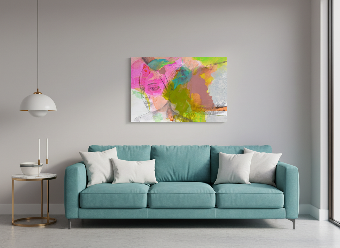 60 x 40 cm, ChromaLuxe HD Metal Print Geheimnisse bewahren