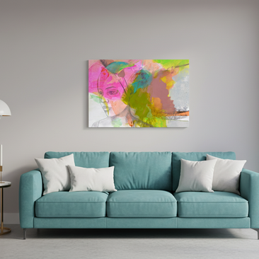 60 x 40 cm, ChromaLuxe HD Metal Print Geheimnisse bewahren