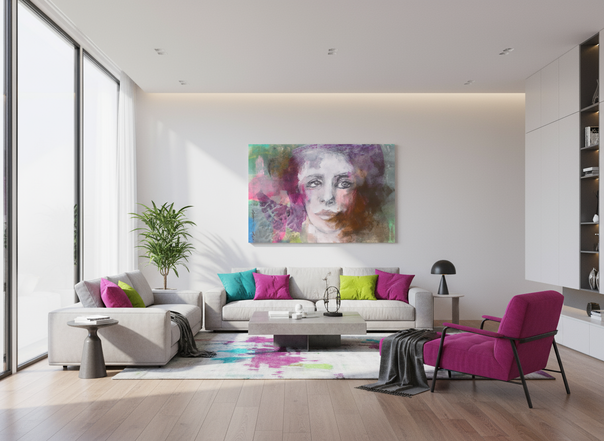 60 x 40 cm, ChromaLuxe HD Metal Print Verrucht