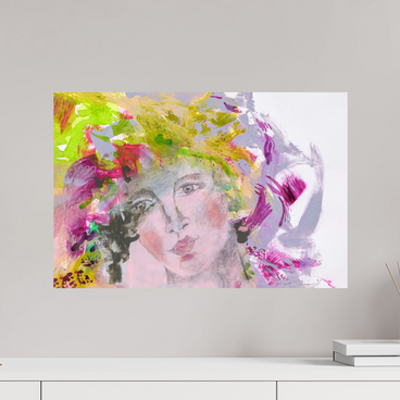 60 x 40 cm, Hd Metal Print 40*60 Augenblicke Sinnend